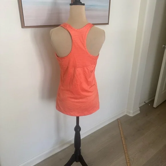 Nike Women's Vivid Orange Tank Top - Picture 3 of 6